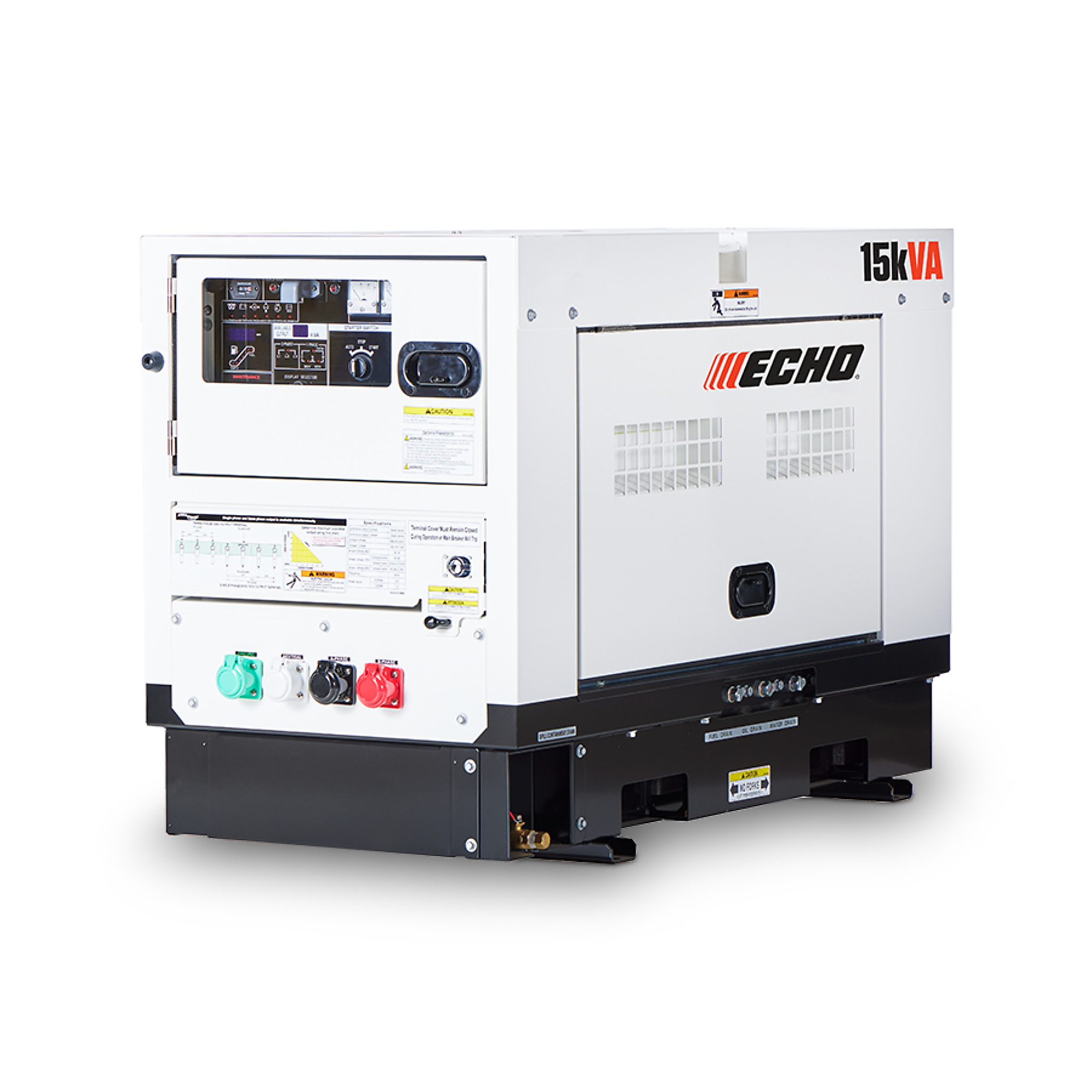 ECHO, Mobile, Prime Power 12kW Diesel Generator, Model# DGK15F